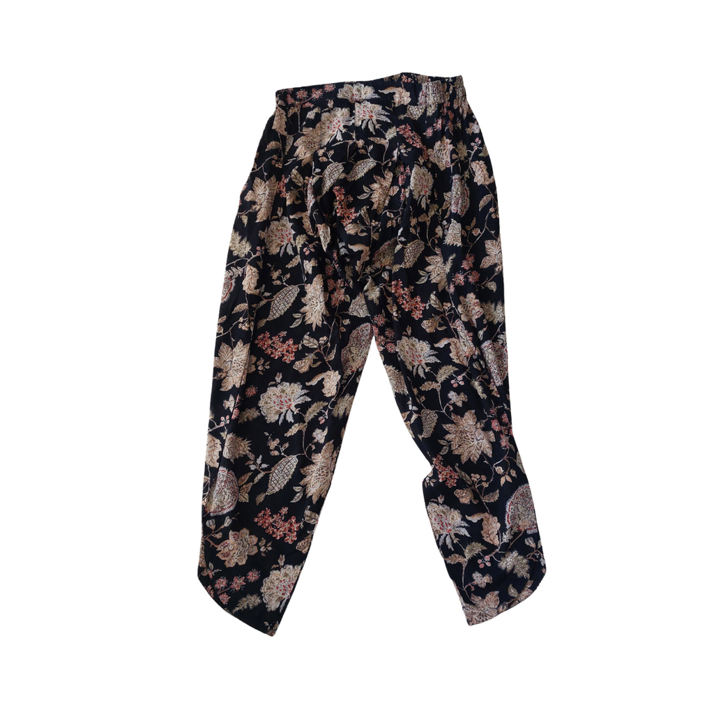 Riffat Aliani Black Printed & Lace Detail Co-ord Set | Pre Loved |