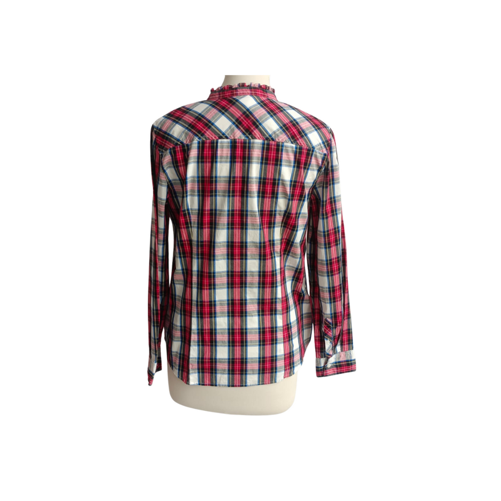 J.Crew Check Print Button Down Shirt | Like New |