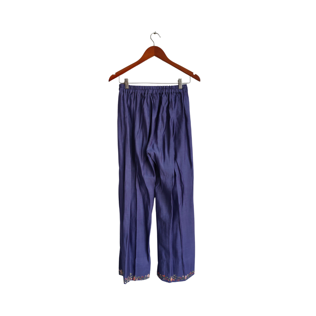 Saira Habib Purple Embroidered Co-ord Set | Pre Loved |