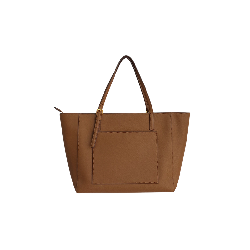 Tory Burch 'Emerson' Tan Leather Tote Bag | Pre Loved |