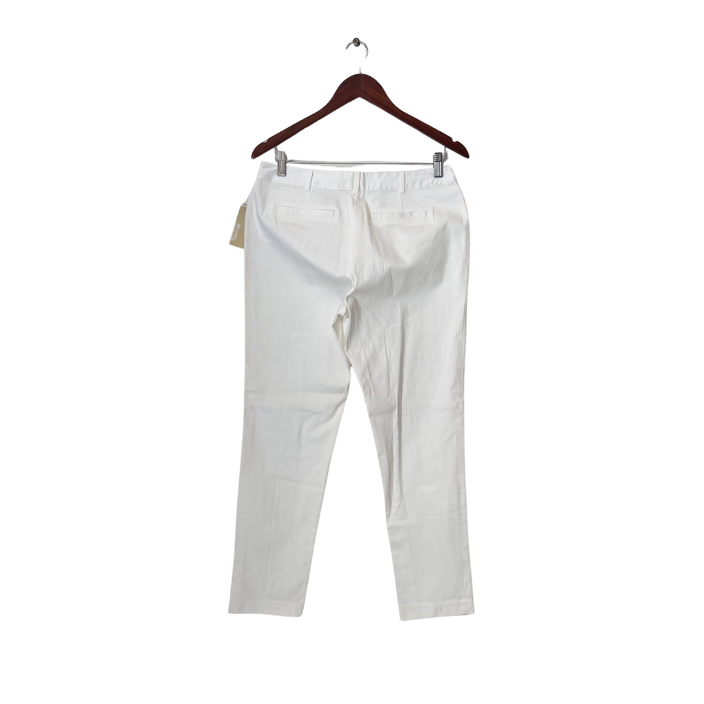 Michael Kors White Straight Leg Pants | Brand New |
