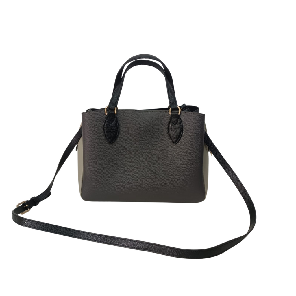 Furla Grey Two tone Convertible Handbag | Pre Loved |