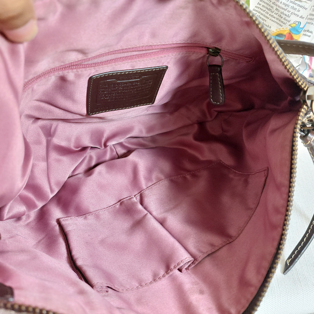 Coach Signature Sufflette Patchwork Shoulder Bag | Pre Loved |