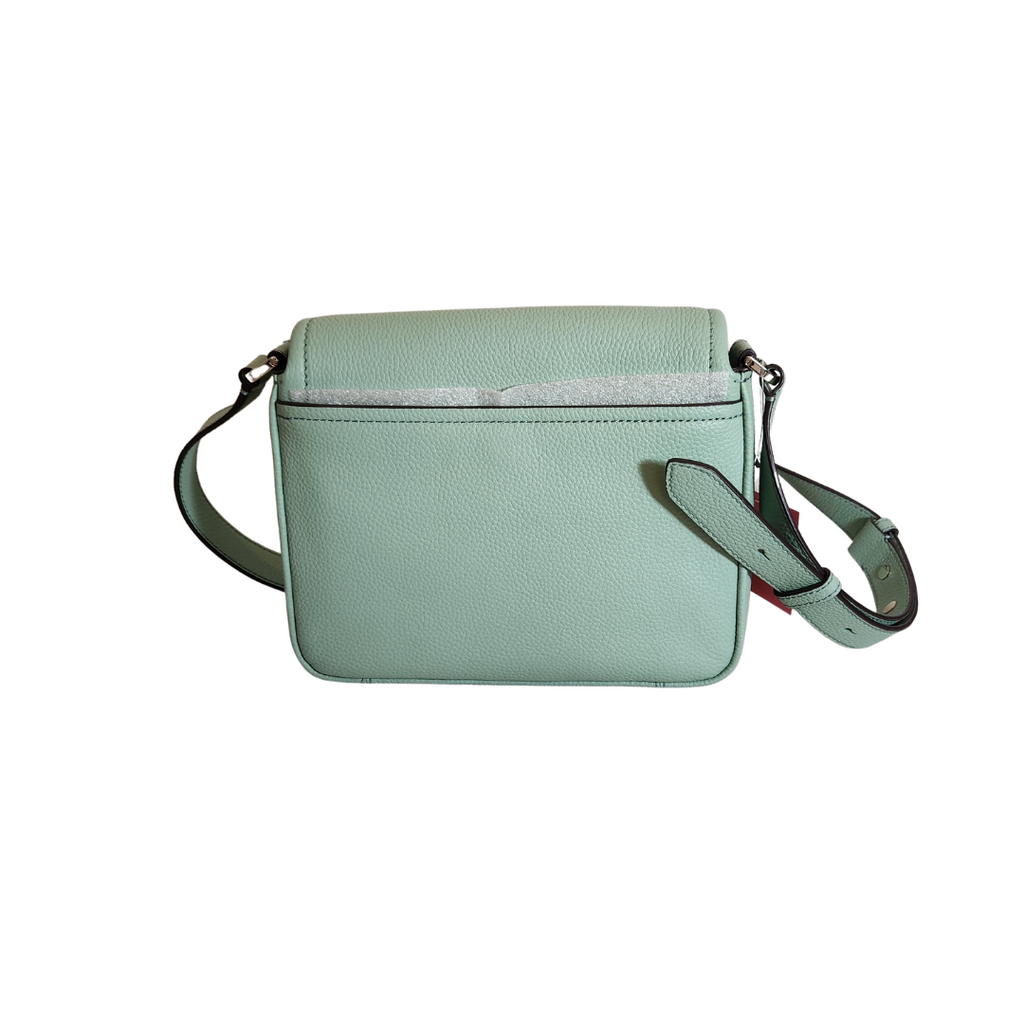 Kate Spade Mint 'Laurel GM' Large Flap Crossbody Bag | Brand New |