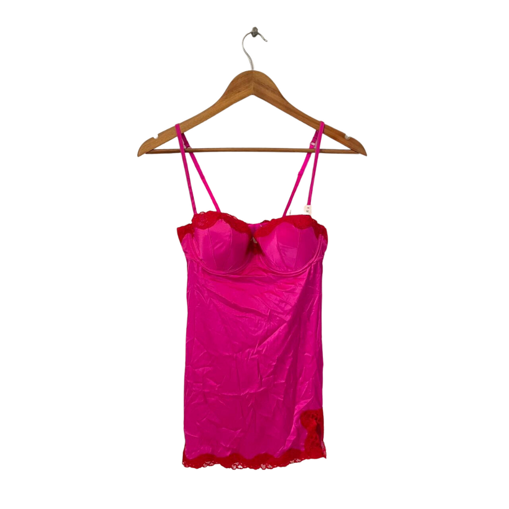 La Senza Hot Pink & Red Lingerie Slip | Brand New |