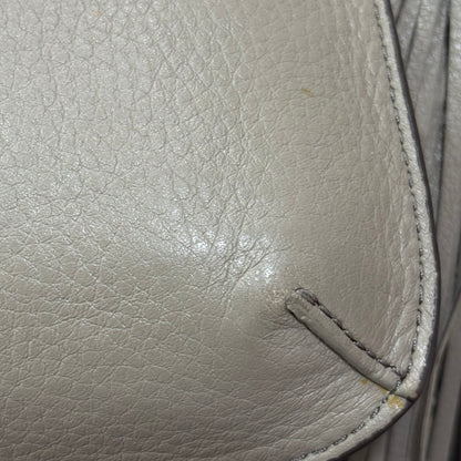 Tory Burch Grey Leather Crossbody Bag | Pre Loved |