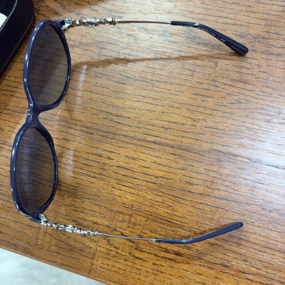 Coach Navy Gradient Oversized Square Sunglasses | Gently Used |