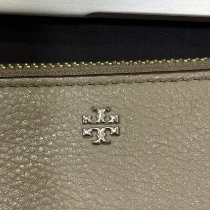 Tory Burch Grey Leather Crossbody Bag | Pre Loved |