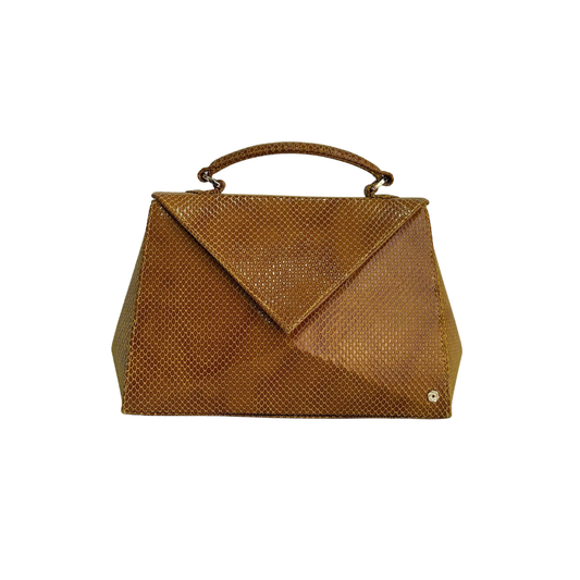 WARP Mustard Hexella Top-Handle Bag | Pre Loved |