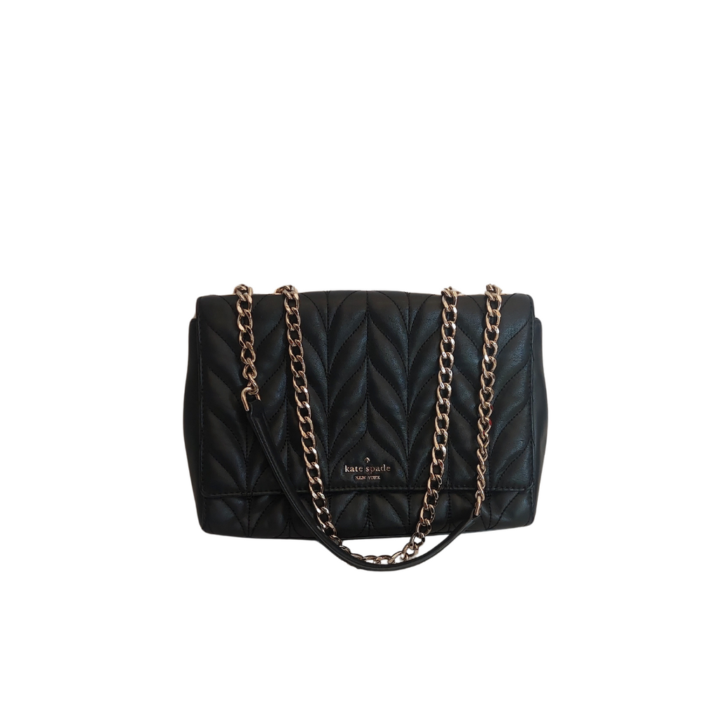 Kate Spade Black Leather Emelyn Briar Lane Shoulder Bag | Pre Loved |