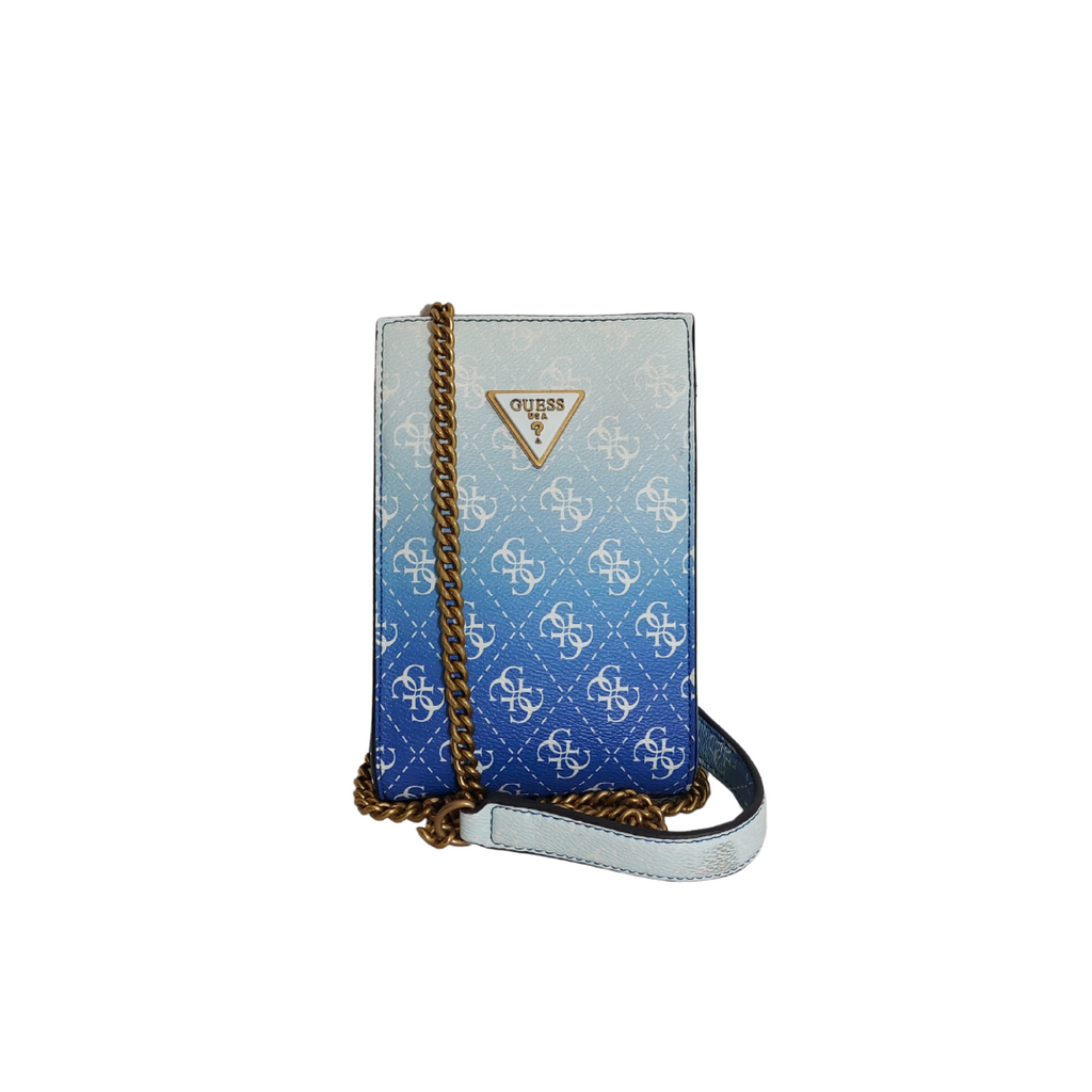Guess Indigo Ombre Noelle Chit Chat Crossbody Bag | Pre Loved |