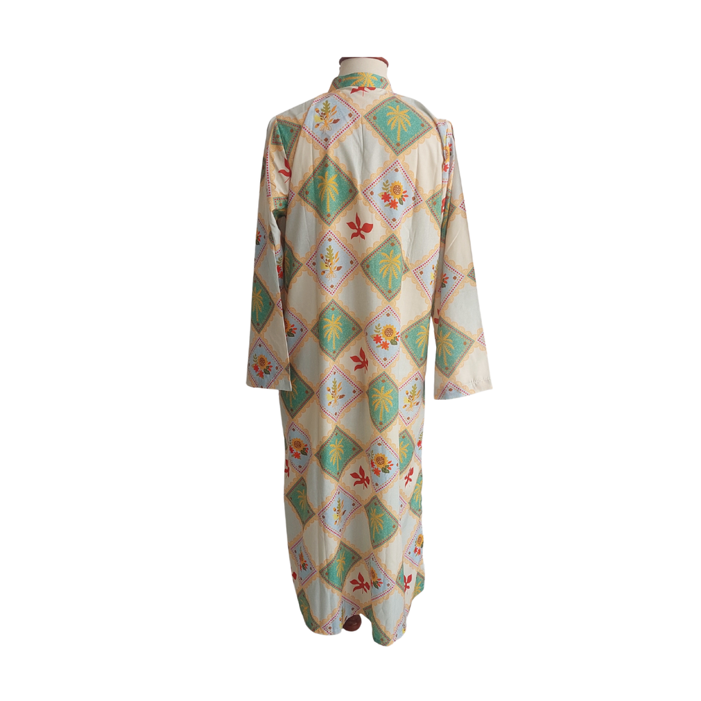 Solid Mykonos Kaftan Co-ord Set | Brand New |