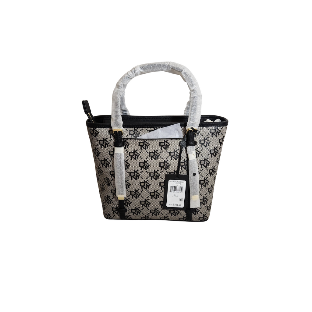 DKNY Black & Grey Small Tote Crossbody Bag | Brand New |