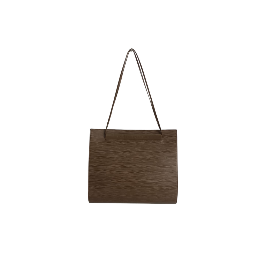 Louis Vuitton Brown Epi Leather Saint Tropez Bag | Pre Loved |