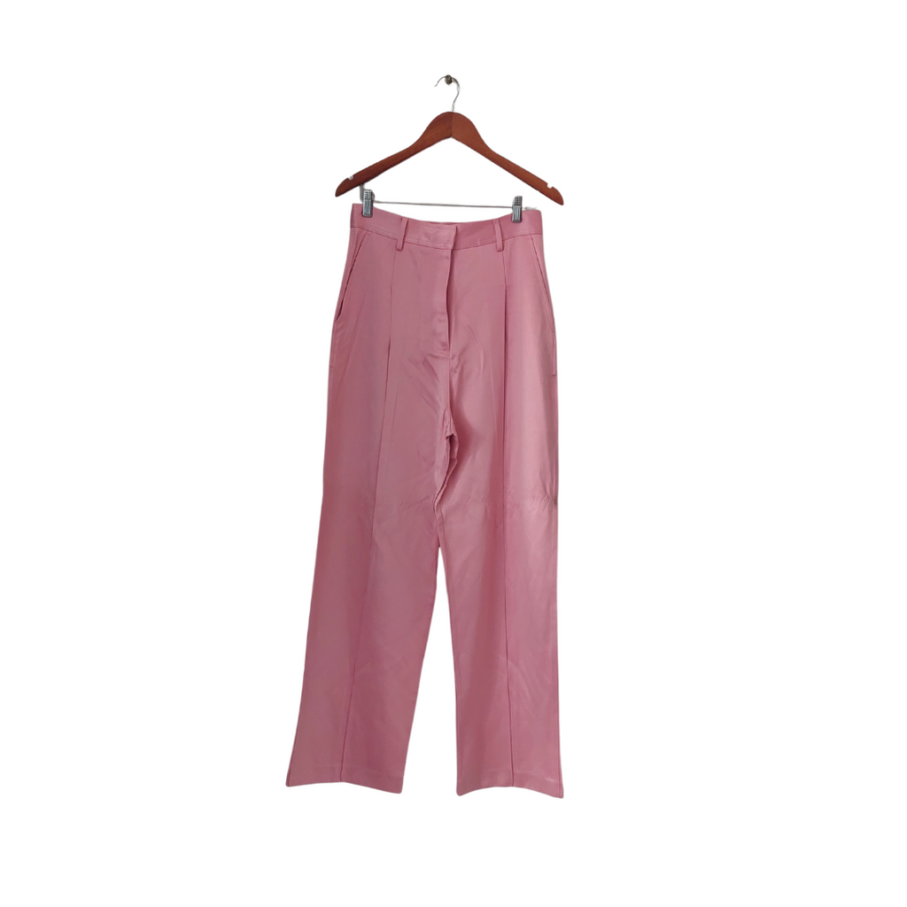 H&M Pink Satin Wide Leg Pants | Brand new |