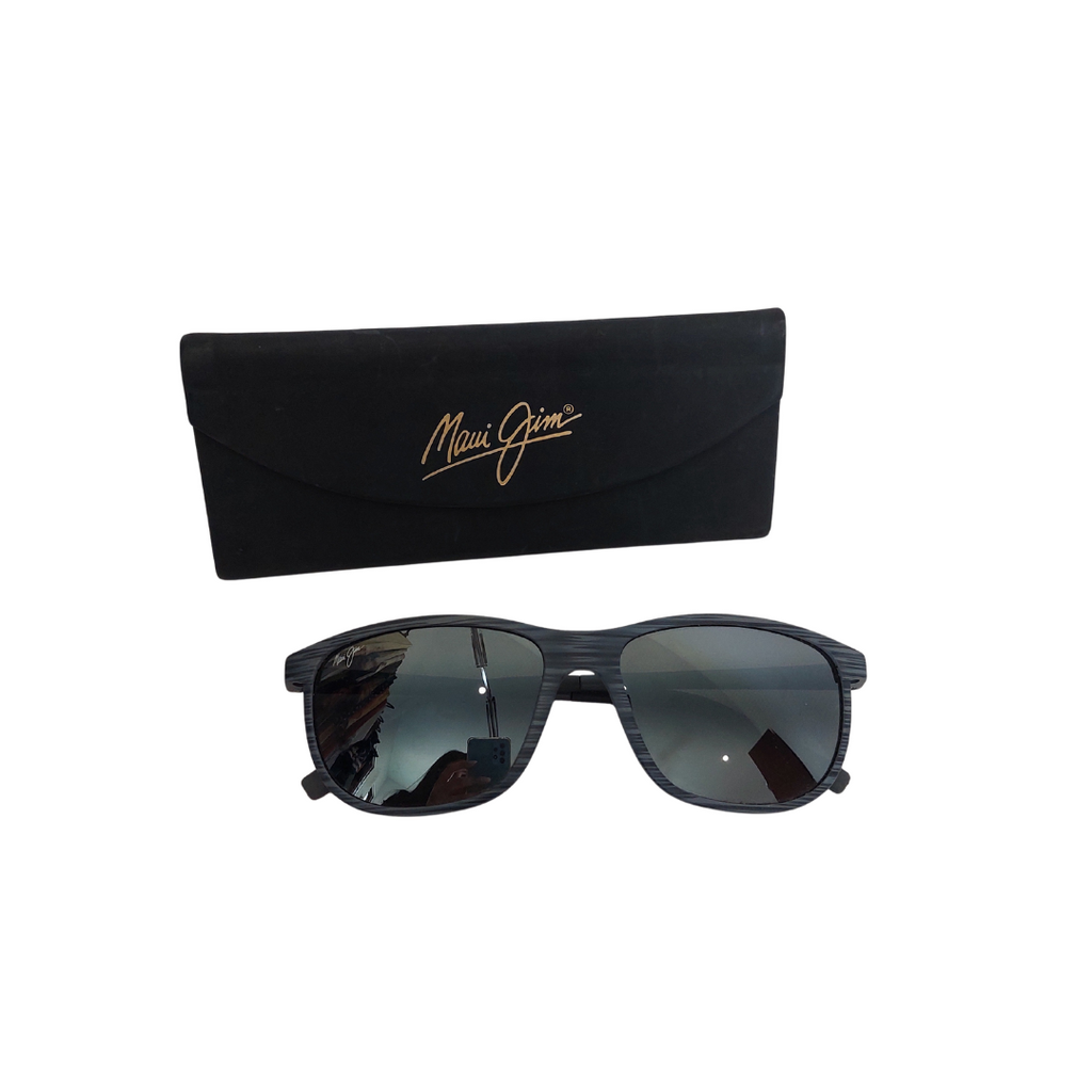 Maui Jim Men's Grey MJ 811 'Dragon's Teeth' Sunglasses | Pre Loved |