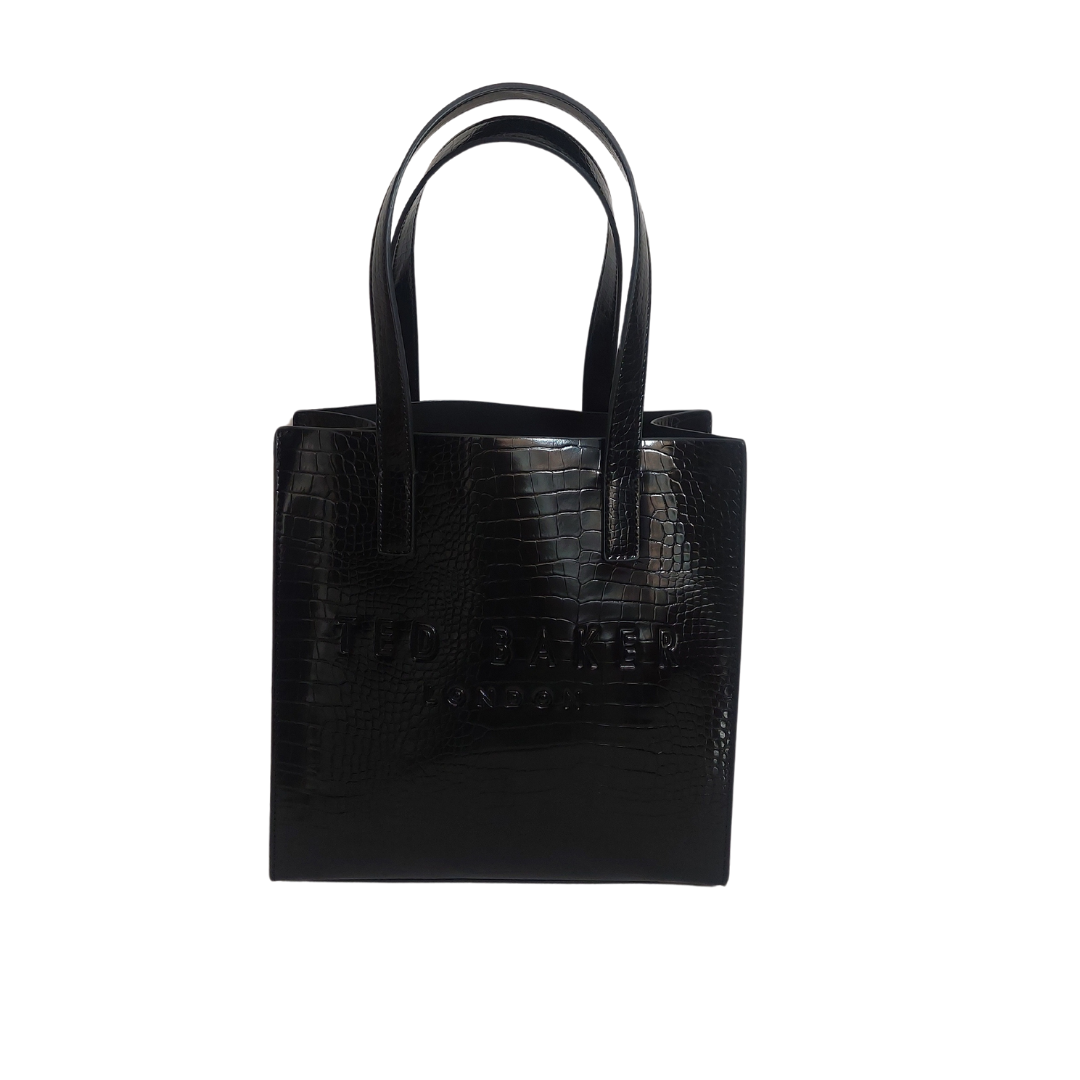 Ted Baker Reptcon-Croc Effect Small Icon Bag Gently Used