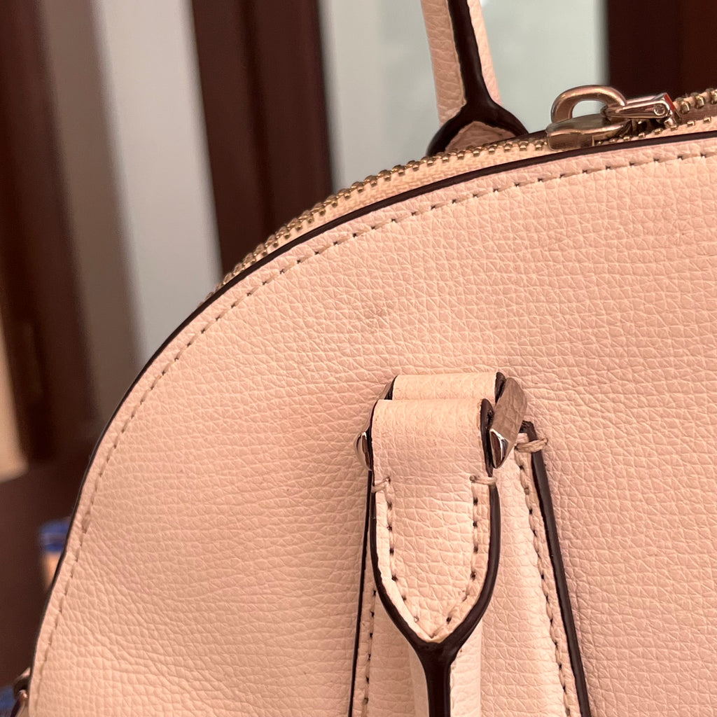Kate Spade Sylvia Perforated Dome Satchel | Pre Loved |
