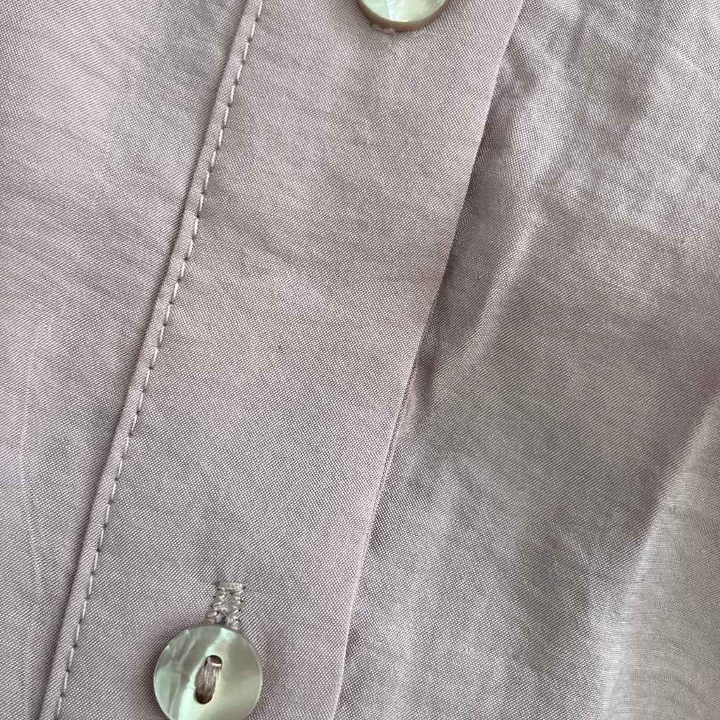 Zara Lilac Tie-up Button Down Dress | Pre Loved |