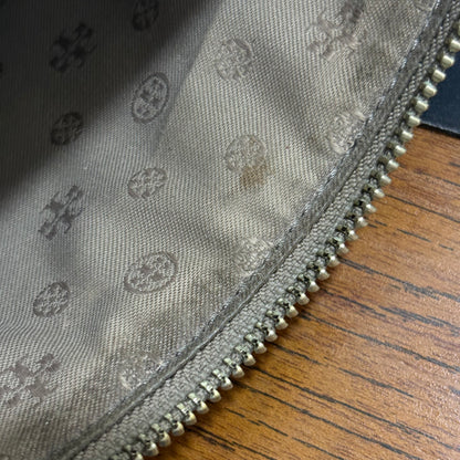 Tory Burch Grey Leather Crossbody Bag | Pre Loved |