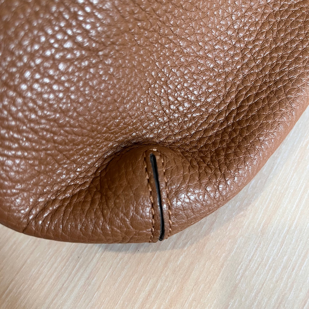Michael Kors Berkley Luggage Brown Leather Crossbody Bag | Pre Loved |