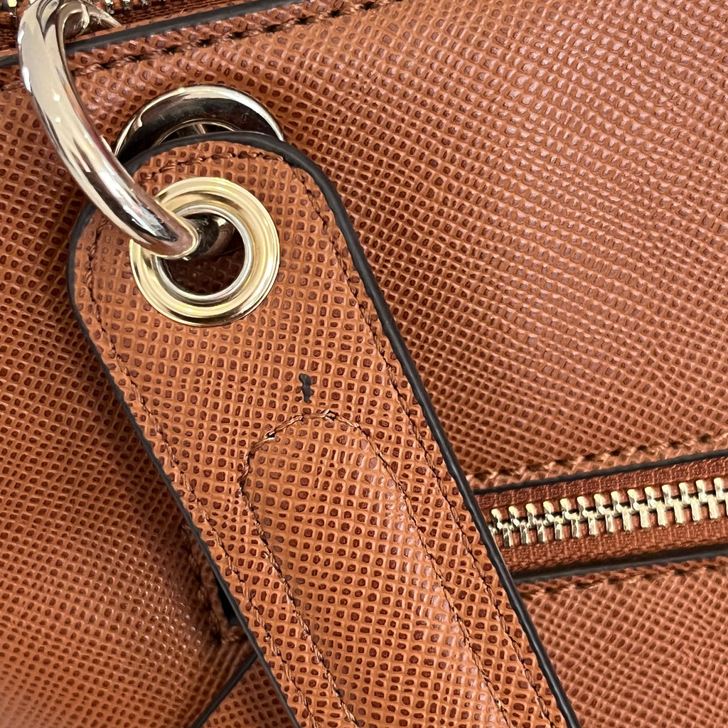 Guess Brown Kamryn Shopper Tote Bag | Gently Used |