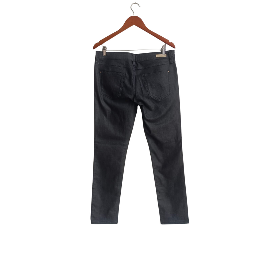 Massimo Dutti Navy Straight Leg Jeans | Gently Used |
