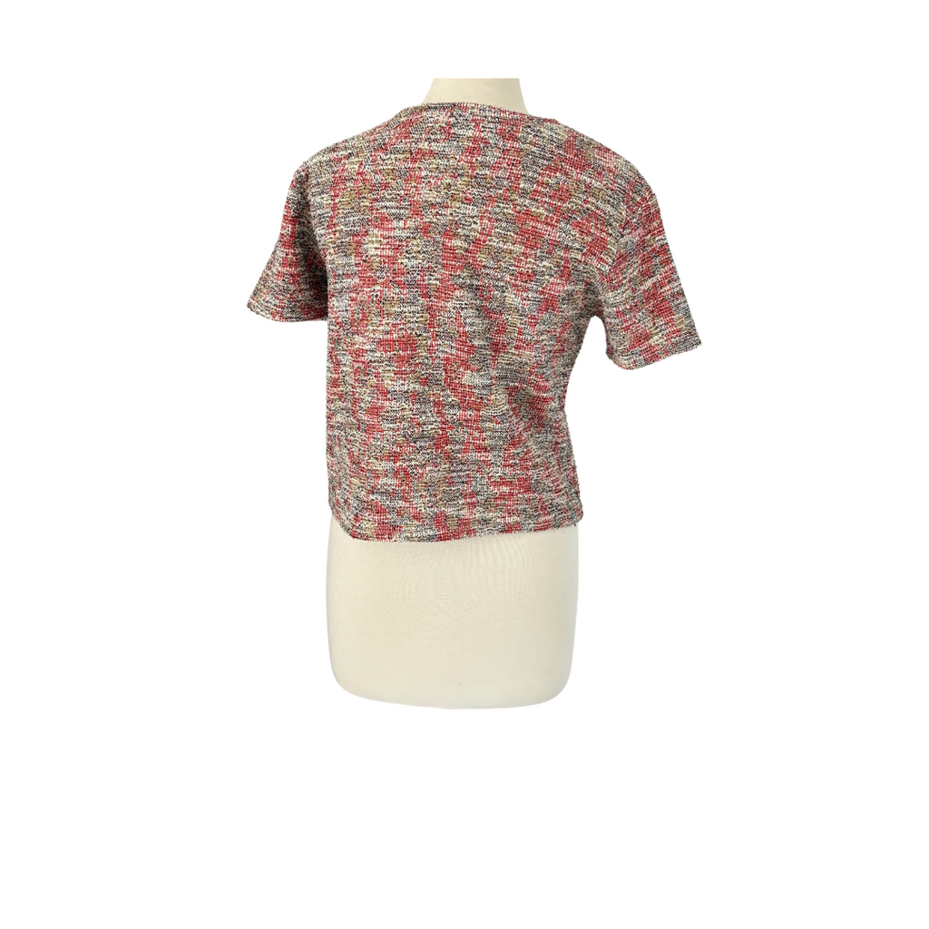 Zara Multicolor Knit Front Pocket Top | Gently Used |
