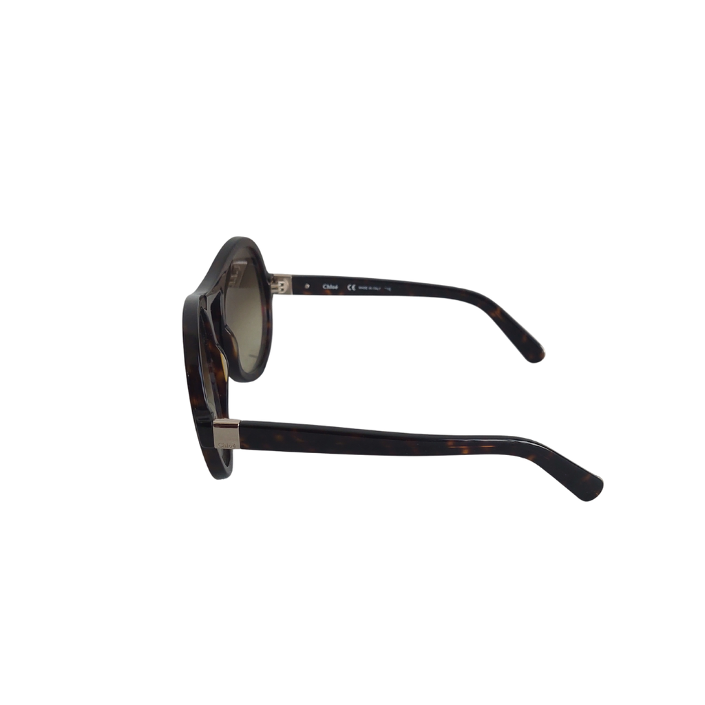 Chloe Brown Tortoise Marlow CE715SL Sunglasses | Pre Loved | | Secret Stash
