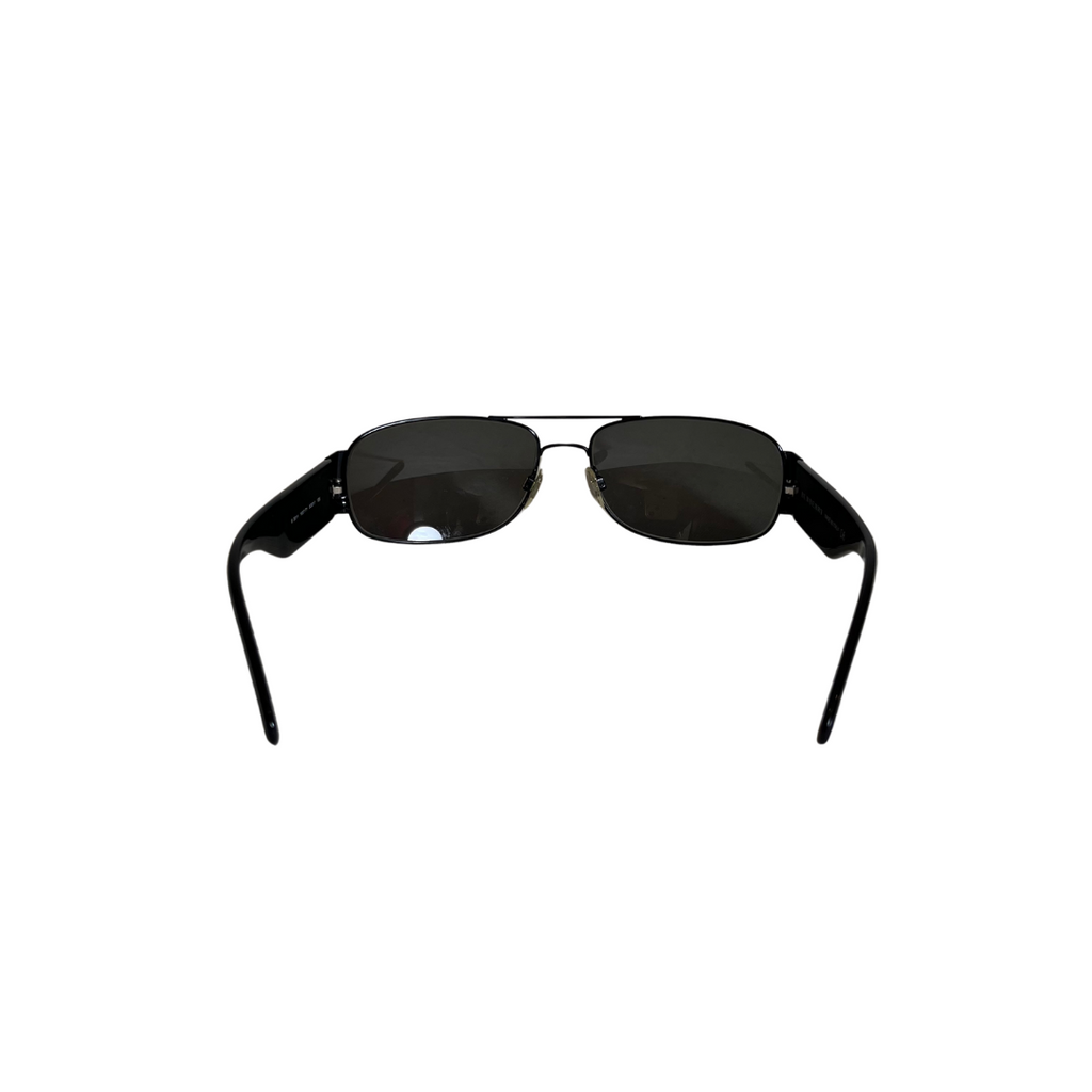 Burberry B3011 Black Metal Unisex Sunglasses | Pre Loved |