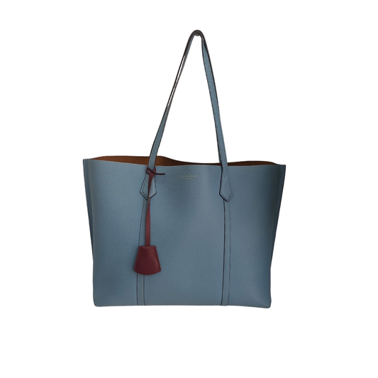 Tory Burch Blue Perry Triple Compartment Tote Bag | Gently Used |