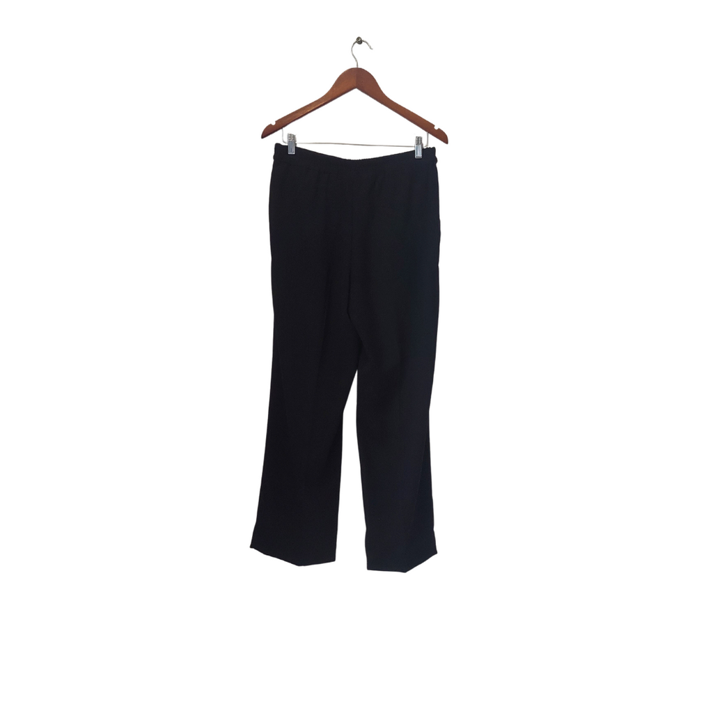 Mango Black Elastic-waist Formal Pants | Brand new |