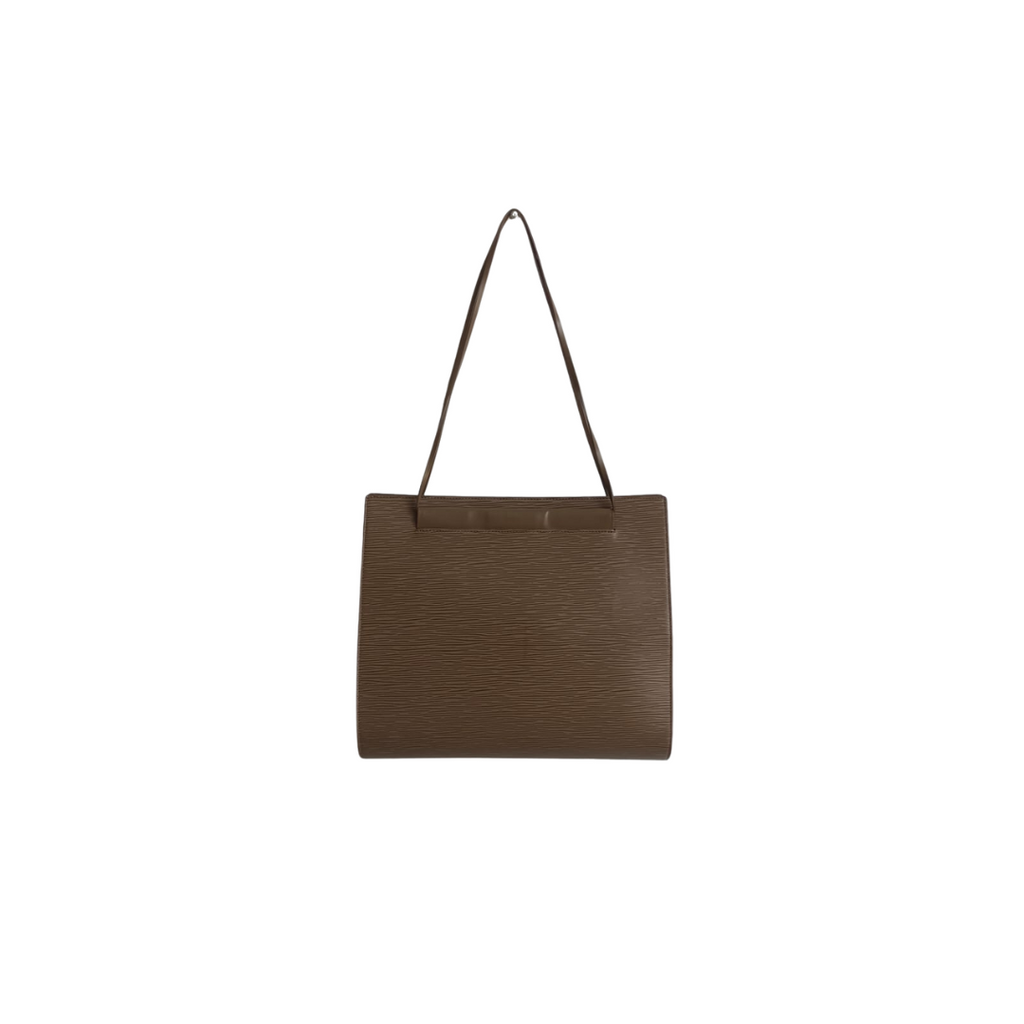 Louis Vuitton Brown Epi Leather Saint Tropez Bag | Pre Loved |