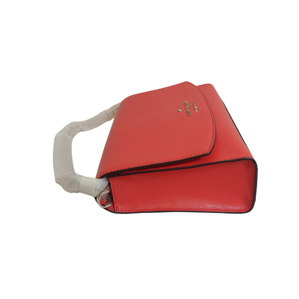 Kate Spade Red Carson Leather Crossbody Bag | Pre Loved |