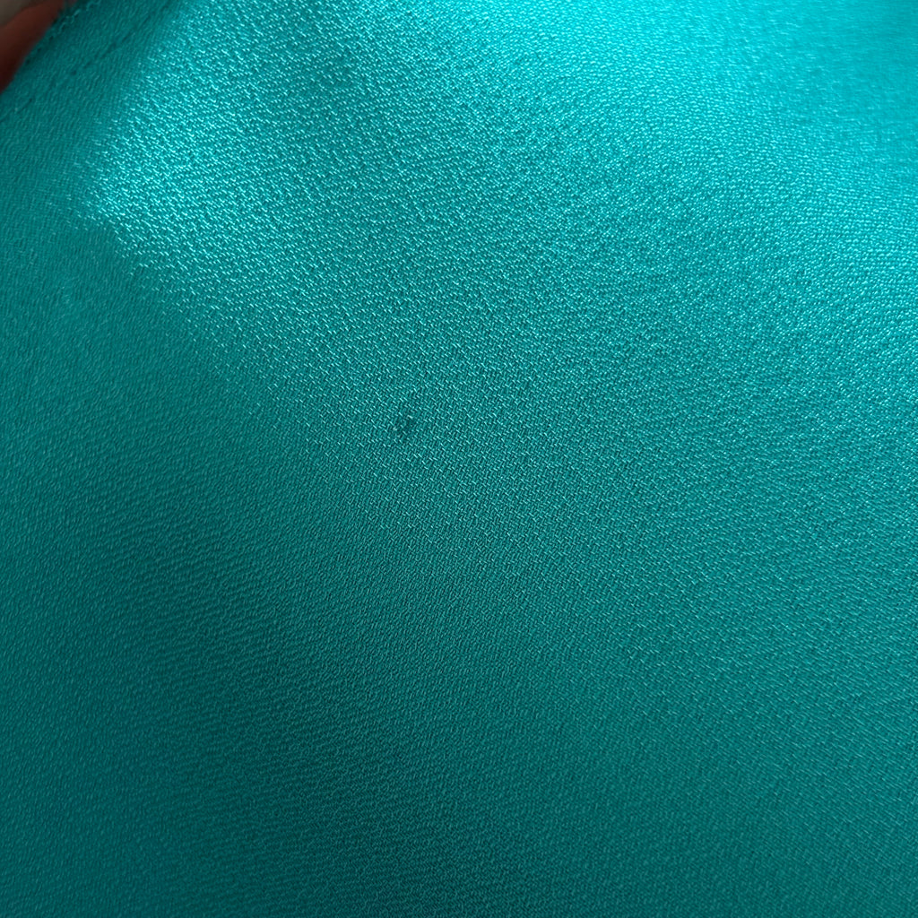 Mango Sea Green Sleeveless Neck-Tie Top | Pre Loved |