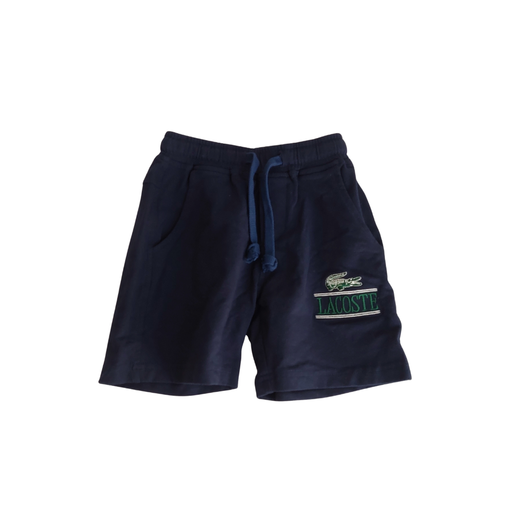 Lacoste Navy 100% Cotton Shorts | Brand New |