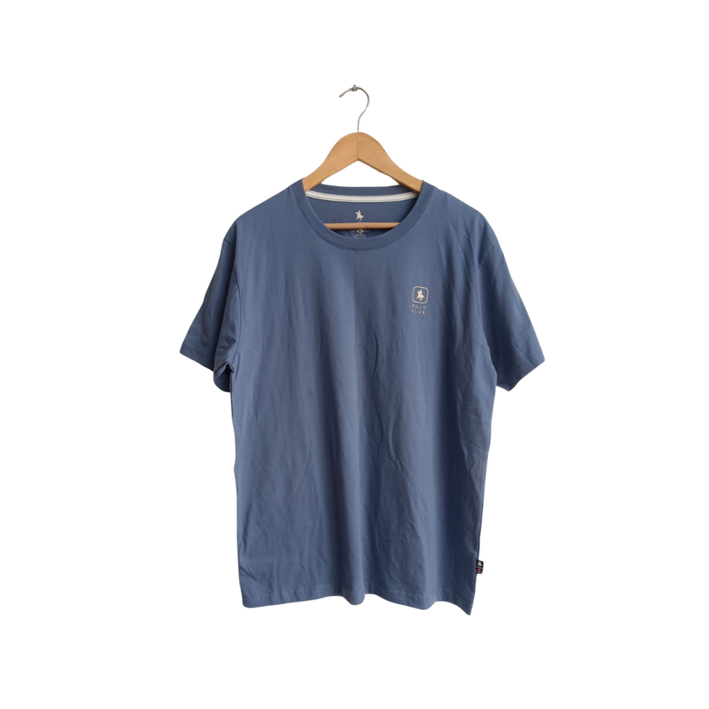 RCBPC Polo Men's Blue T-Shirt | Brand New |