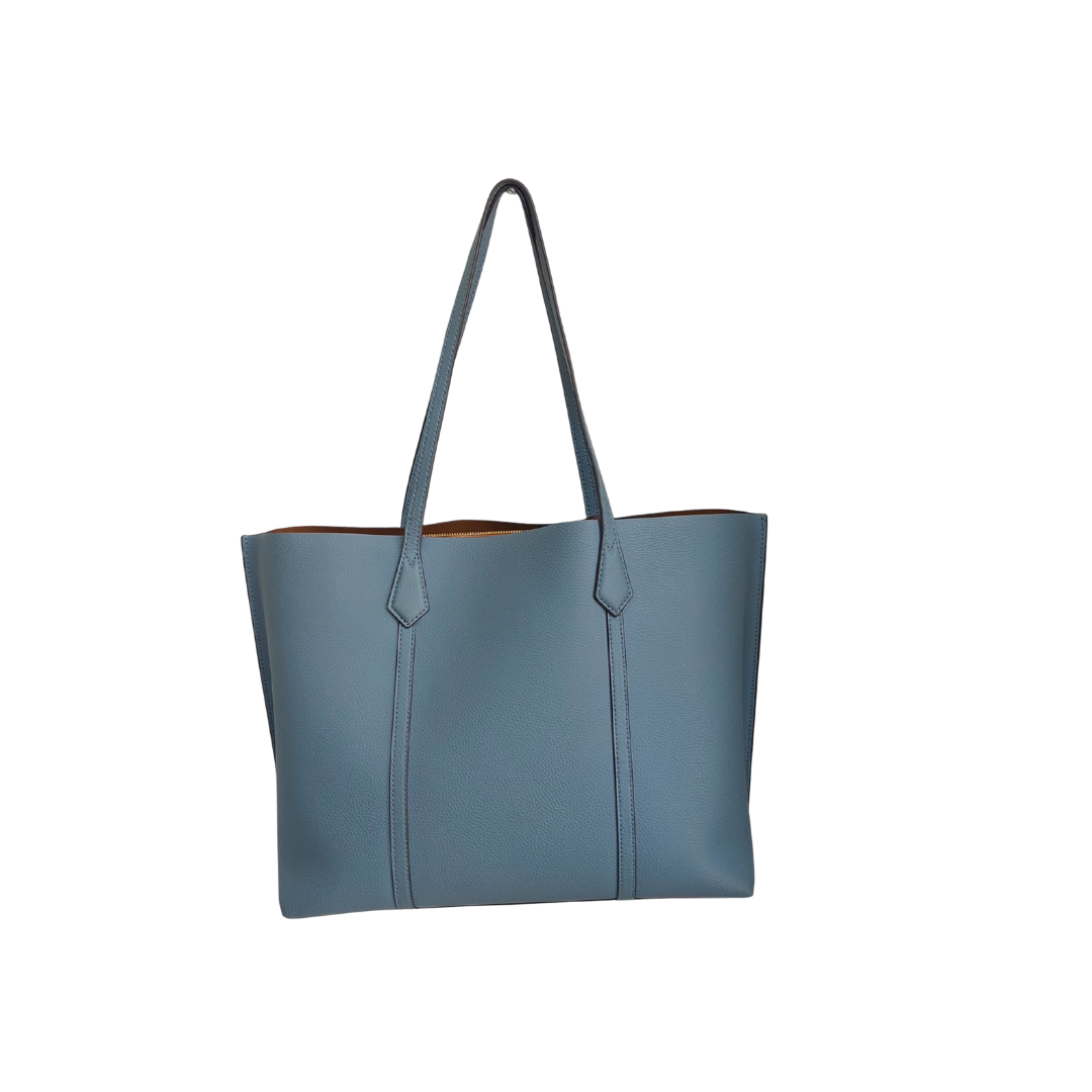 Tory Burch Blue Perry Triple Compartment Tote Bag | Gently Used |