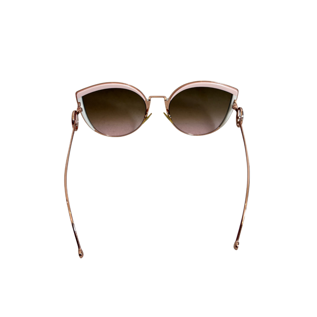 Fendi FF0290/S Cat-eye Rose Gold Sunglasses | Gently Used |