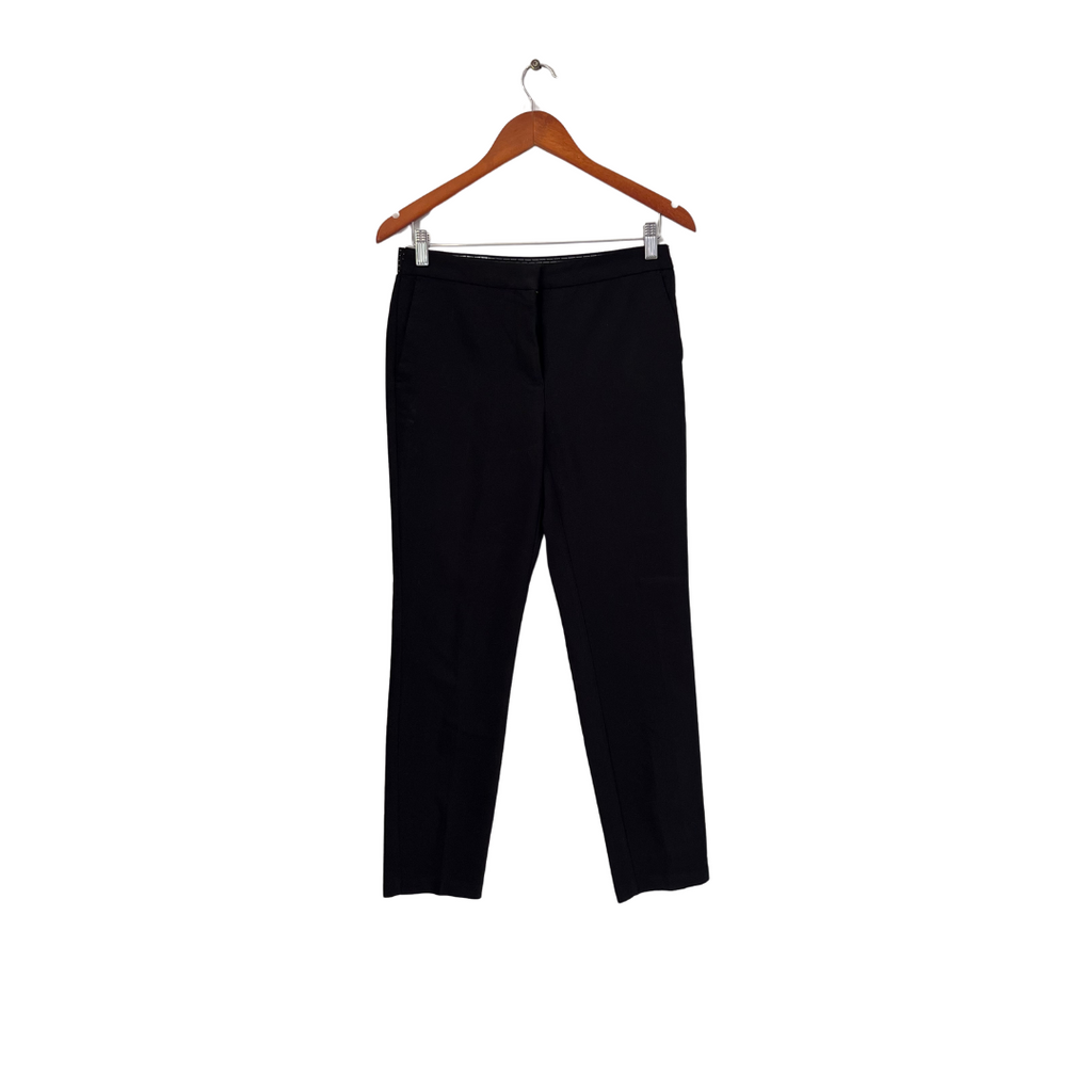 Zara Black Straight Leg Pants | Pre Loved |