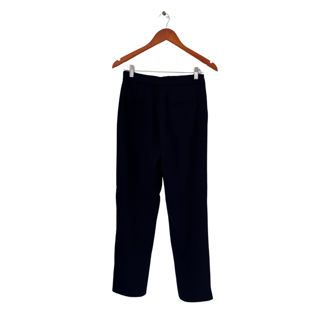Mango Navy Straight-leg Formal Pants | Gently Used |