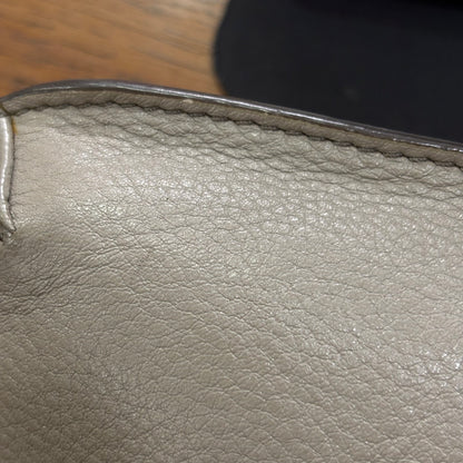Tory Burch Grey Leather Crossbody Bag | Pre Loved |