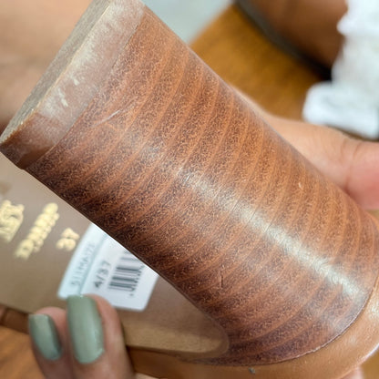 Dune London Maize-Tan Dressy Sandals | Gently Used |