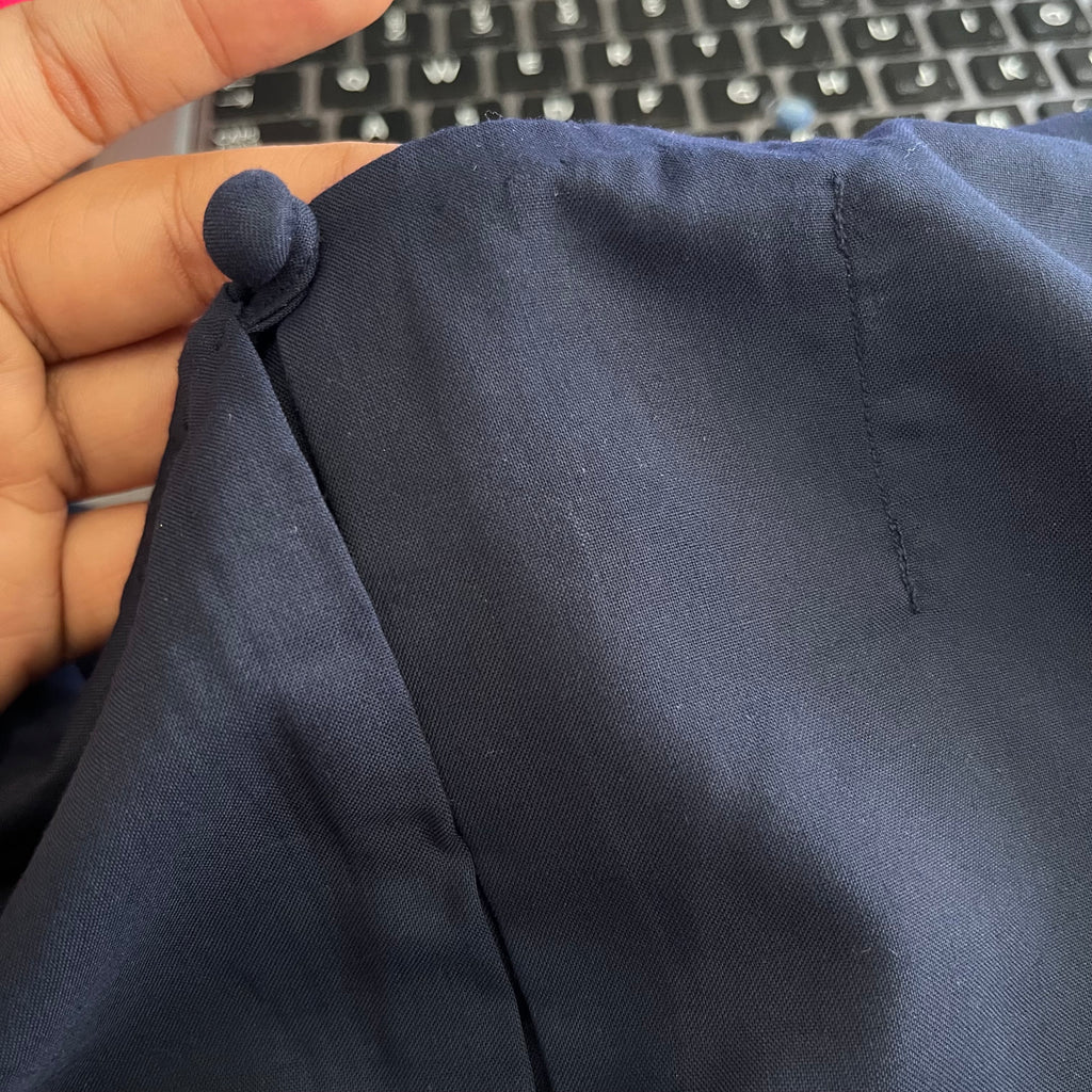 Uzma Sattar Dark Blue Co-Ord Set | Gently Used |