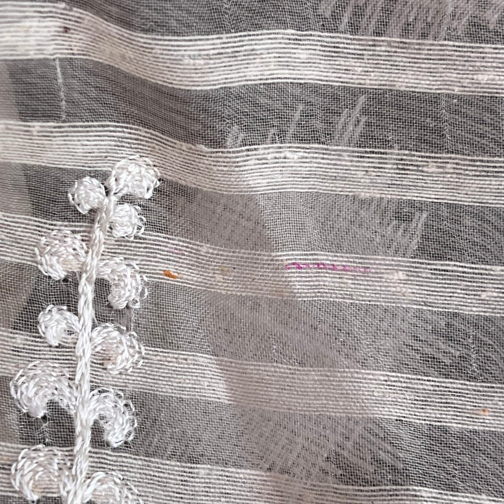 Sania Maskatiya White Thread Embroidered Wrap Cape | Brand New |