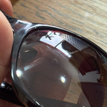 Bvlgari Dark Havana Oversized Butterfly Sunglasses | Pre Loved |