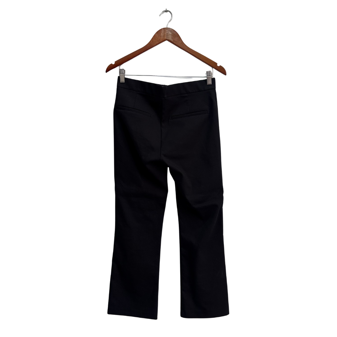 Zara Black Straight Leg Pants | Gently Used |
