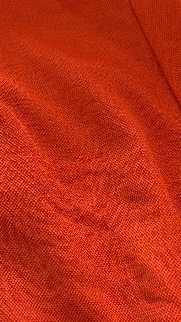 Zara Orange Pleat Detail Sleeveless Dress | Gently Used |