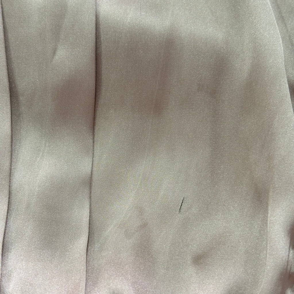 Samar Mehdi Light Brown/ Bronze Silk Top | Pre Loved |