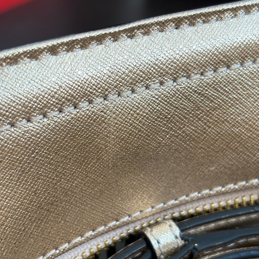 Kate Spade Cameron Street Small Hayden Rose Gold Leather Satchel Bag | Pre Loved |
